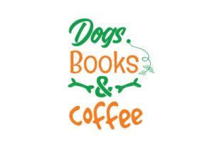 Dogs. Books Coffee
