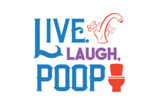 Live, Laugh, Poop Embroidery Design Review